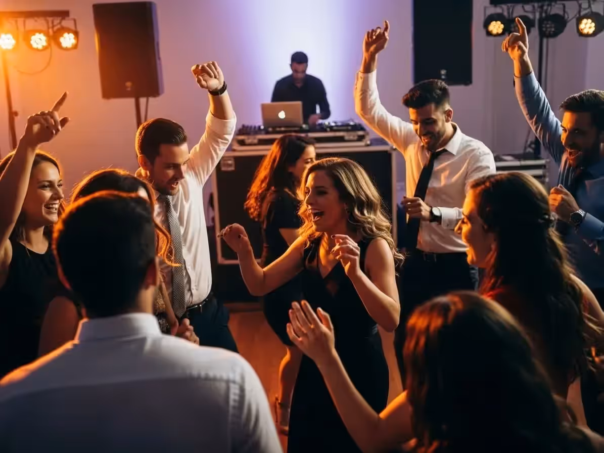 Sonido para fiesta nocturna