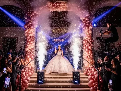 Máquina de burbujas con LED RGB