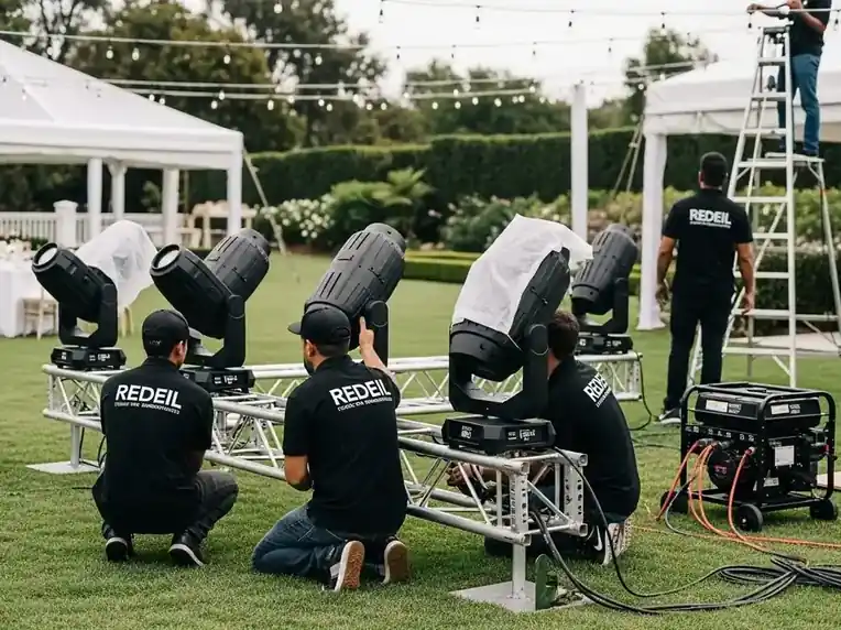 Renta de cabeza movil Spot 350W alta potencia para eventos masivos