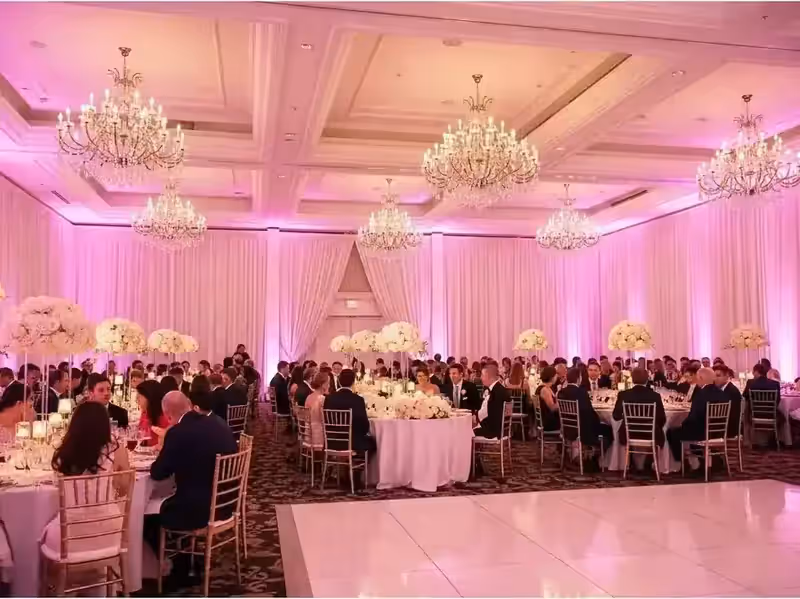 Ceremonia en hacienda con luz y sonido coordinados