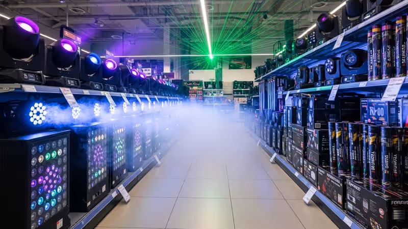 Laser&LED, tienda de efectos especiales en Cuauhtémoc