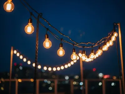 Renta de guirnaldas LED para eventos en Azcapotzalco