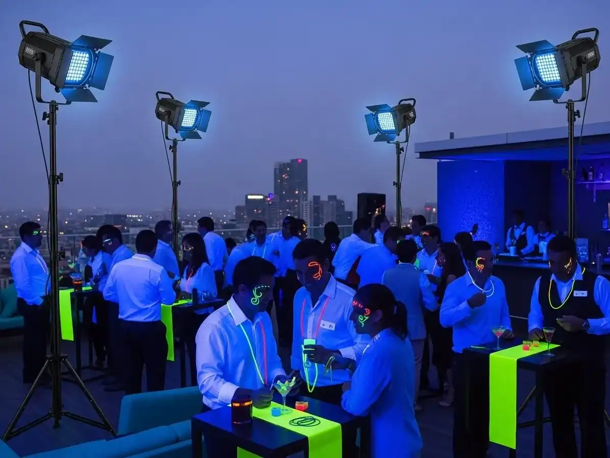 Cabezas Moviles LED Neon - ejemplo 4