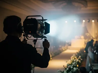 Renta de seguidor HMI 1200W para primer baile de boda en CDMX - luz profesional follow spot