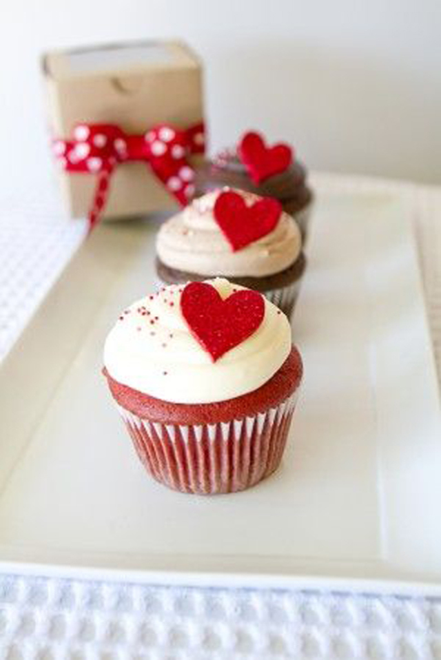 Ideas para cupcakes de San Valentín - 04