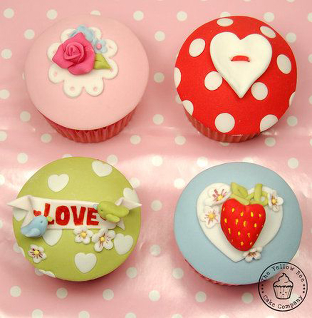 Ideas para cupcakes de San Valentín - 21