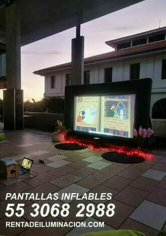 pantallas inflable