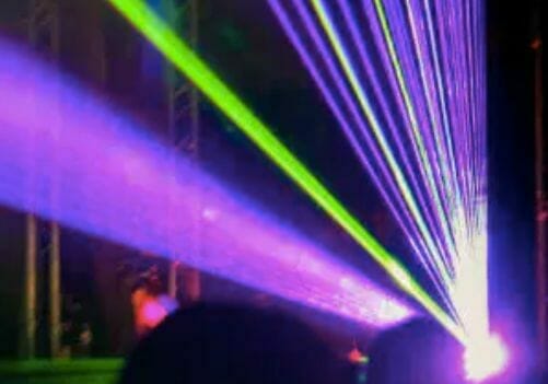 iluminacion laser