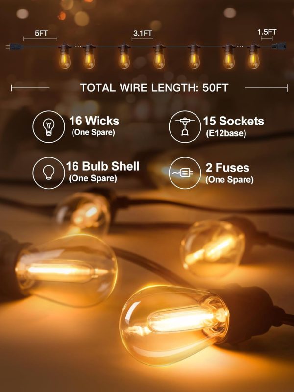 <h3>Luces de ambiente para cenas al aire libre</h3> - Imagen 5