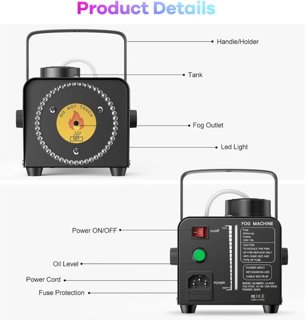 máquinas de humo para eventos - Imagen 8