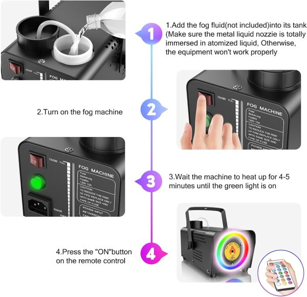 máquinas de humo para eventos - Imagen 5