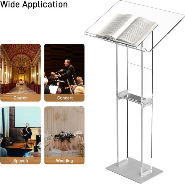 Podium de cristal para eventos de lujo - Imagen 7