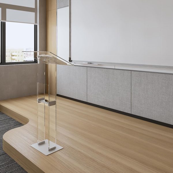 Podium de cristal para eventos de lujo - Imagen 2