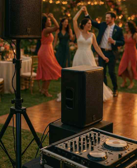 bocinas para bodas