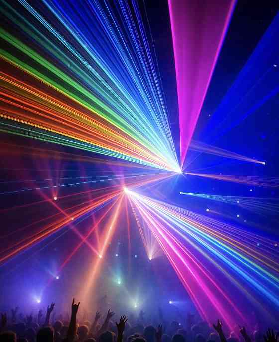 iluminacion laser