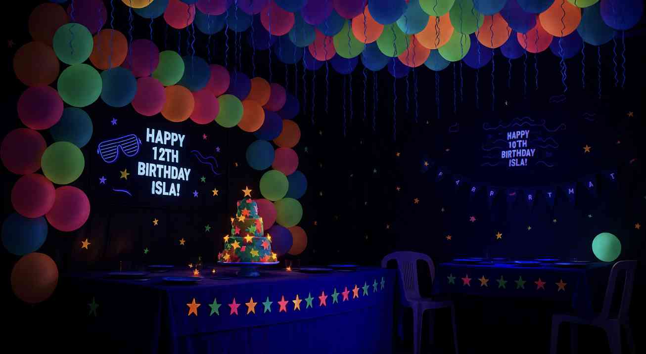 luces neon para fiestas