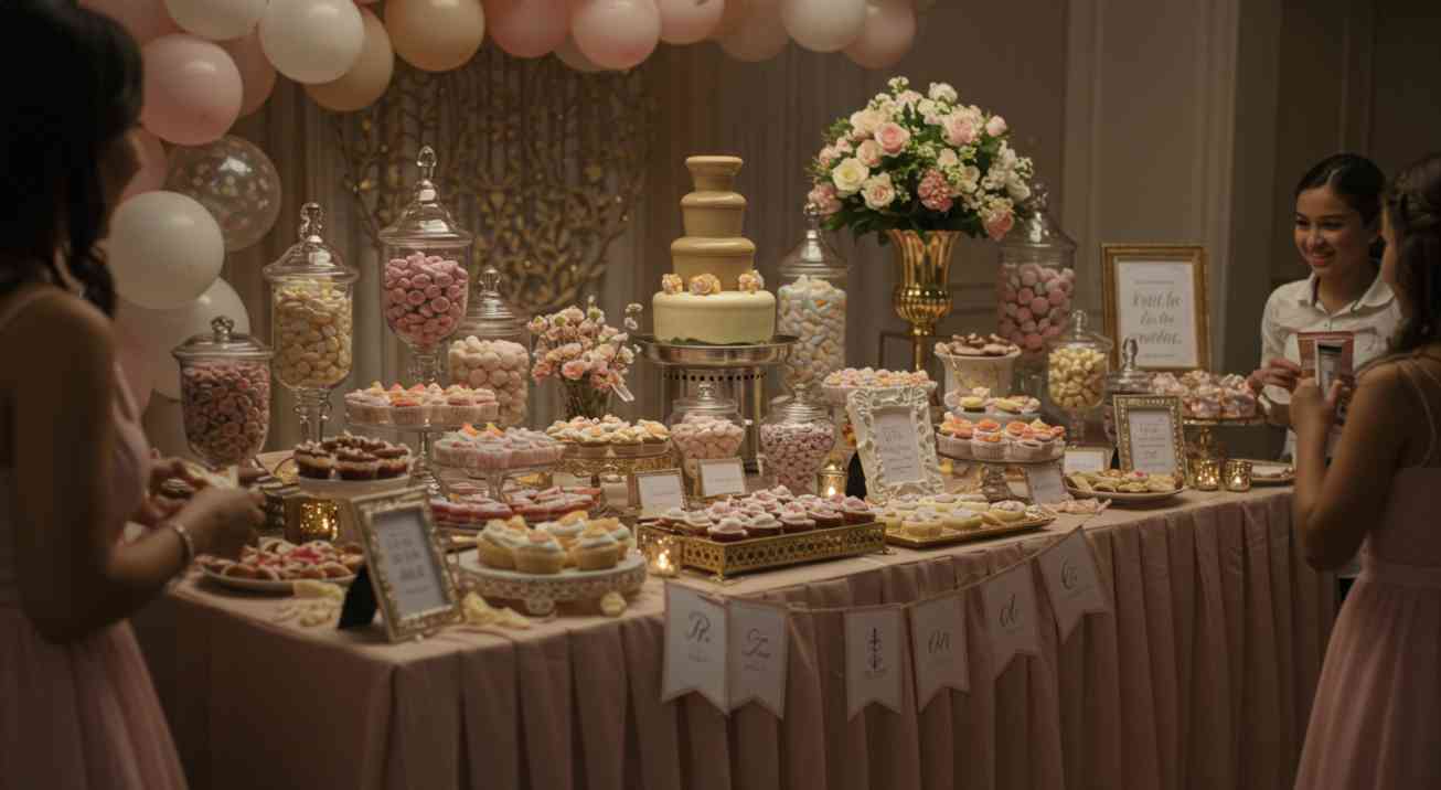 mesas de dulces