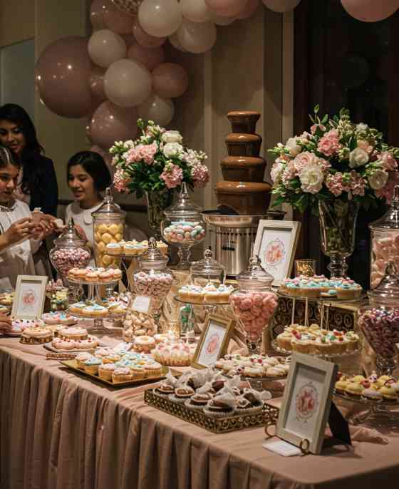 mesas de dulces