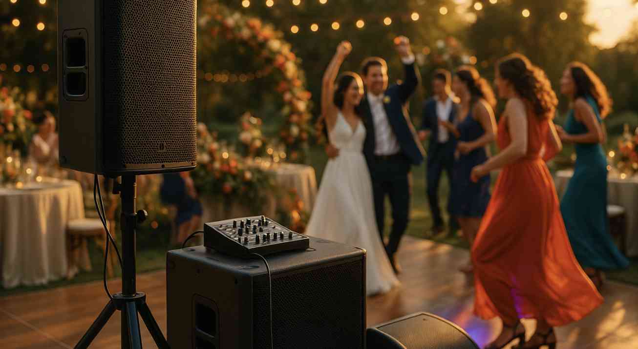 renta de bocinas para bodas