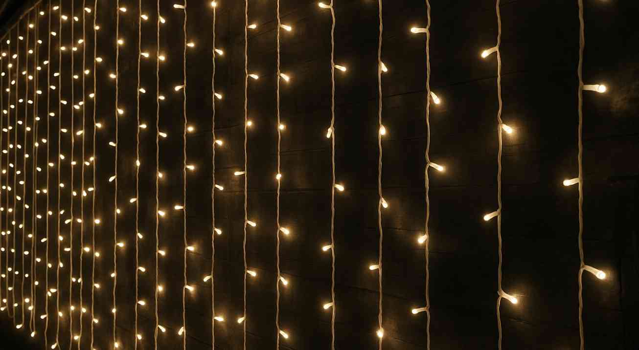 renta de luces de cascada led