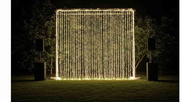 renta de cascadas led