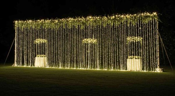 renta de cascadas led