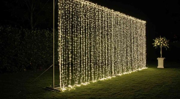 renta de cascadas led