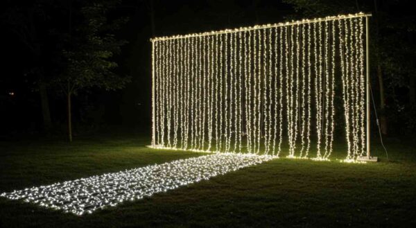 renta de cascadas led
